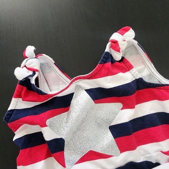 The Children's Place Pink, White & Navy Striped Toddler Dress - Picture 3 of 6